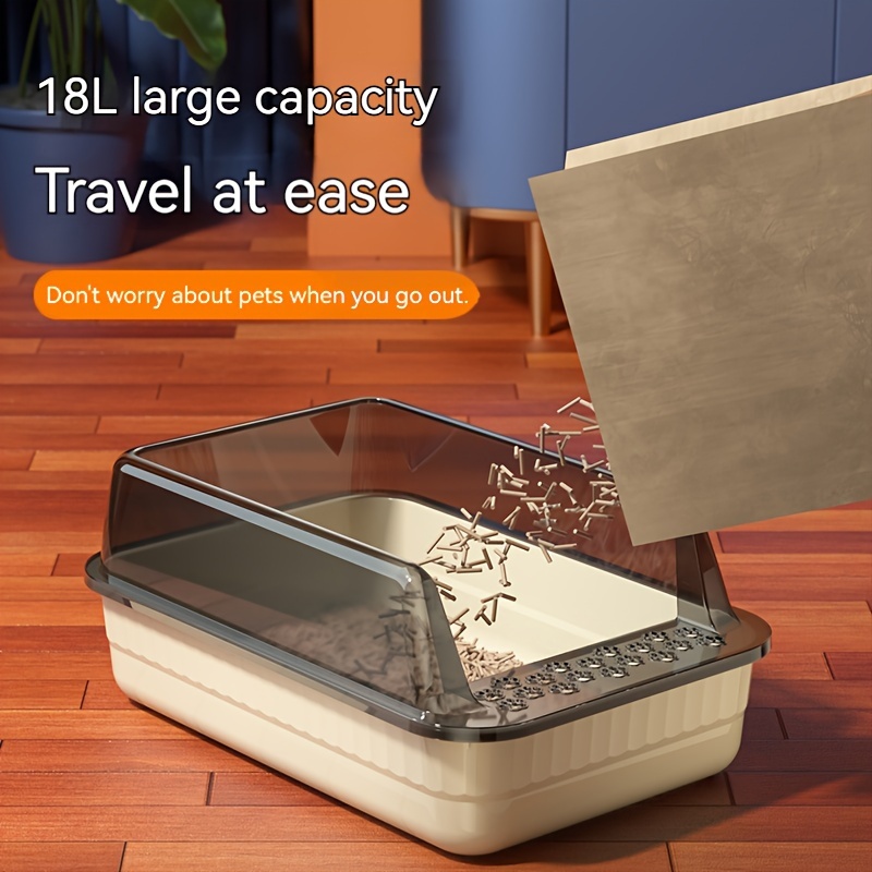 Ypač Didelė, Ypač Gilia, Nepralaidi, Pusiau Uždaras Atviras Katų Tualetas Augintiniams