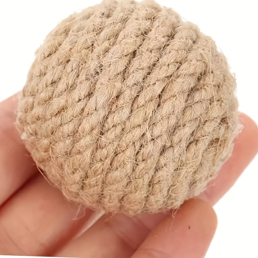 Natūralūs jutos kramtomi kamuoliukai katėms. - Image 5