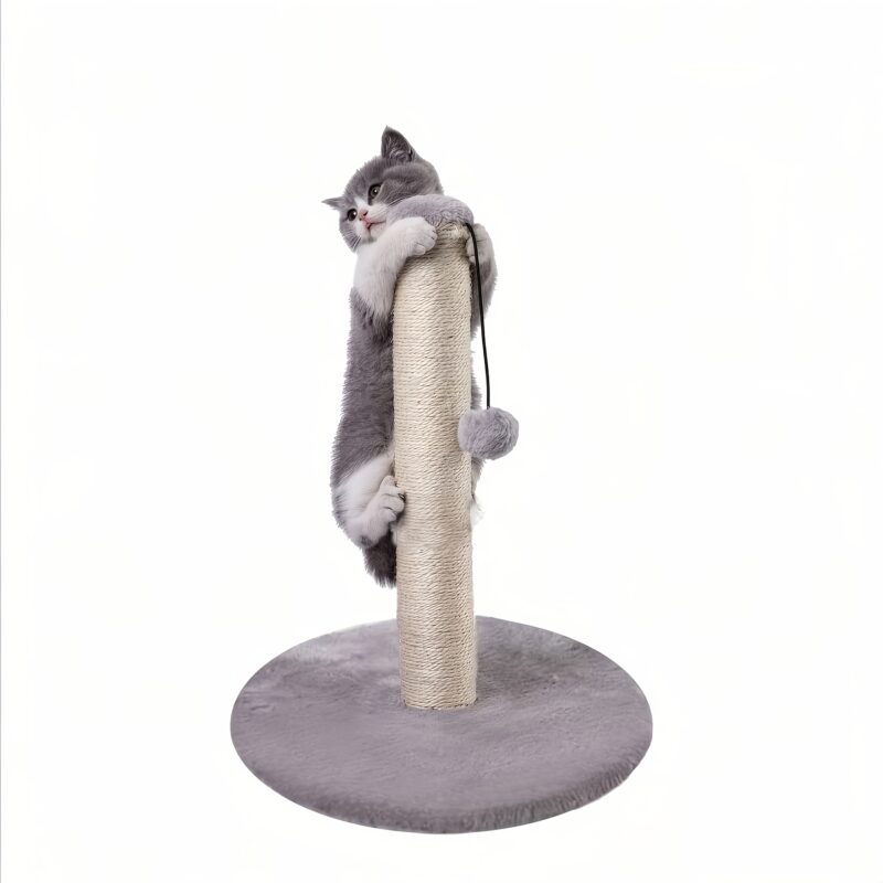 Kačiukų draskymo stulpas ir laipiojimo bokštas kačiutėms