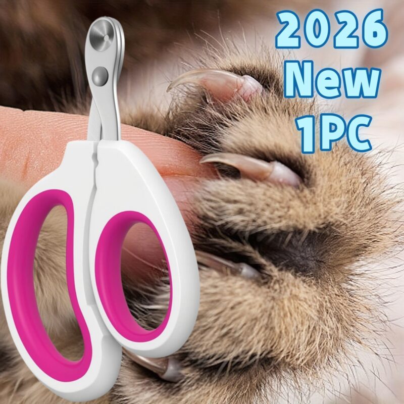 Profesionalus naminių gyvūnų nagų priežiūros rinkinys su nerūdijančio plieno kirpikliu ir šlifavimo rinkiniu